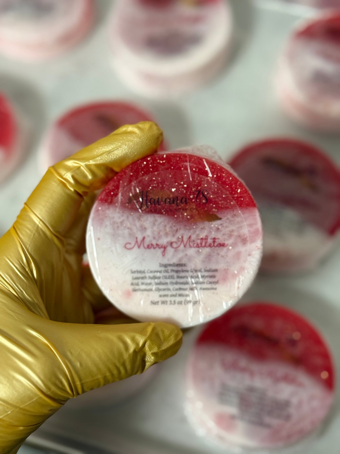 Merry Mistletoe Soap